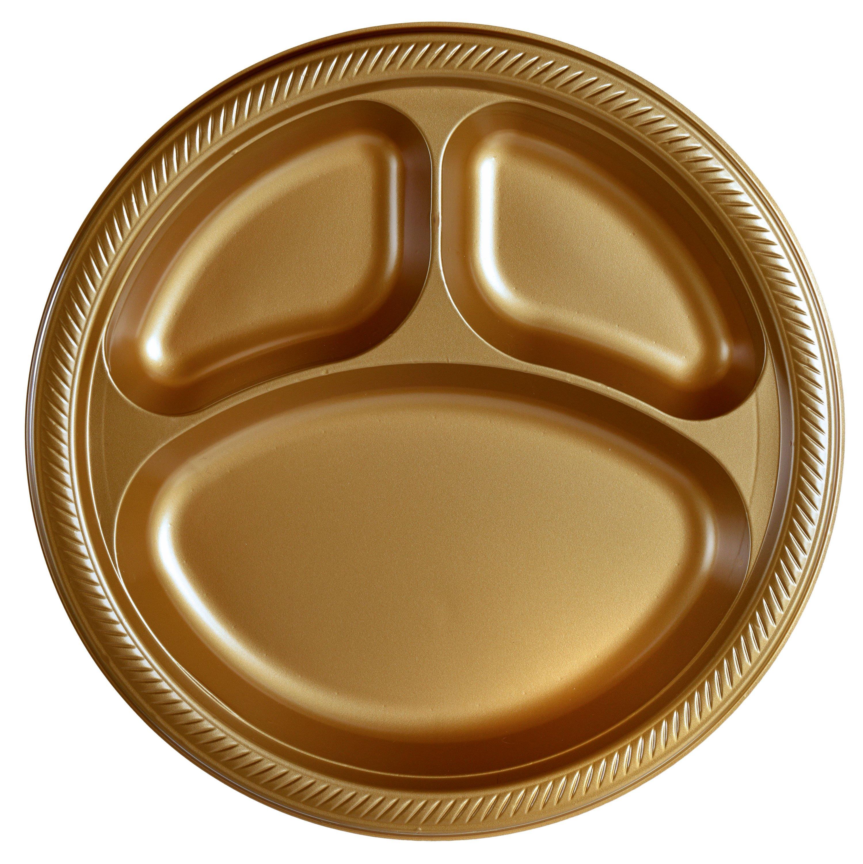 Divided dinner clearance plates